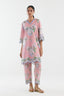 Stitched Printed Lawn Shirt+ Culotte