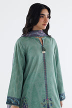 Stitched Printed Lawn Suit
