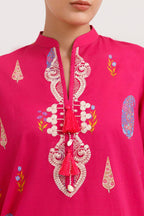 Stitched Printed Lawn Shirt+ Culotte