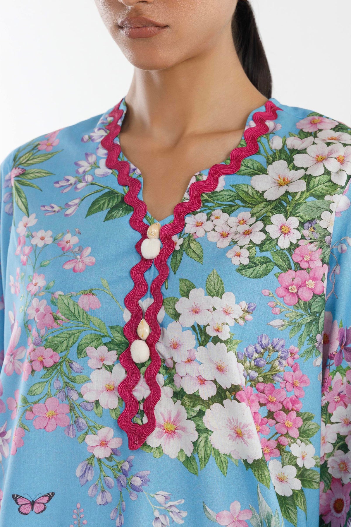 Stitched Printed Lawn Suit