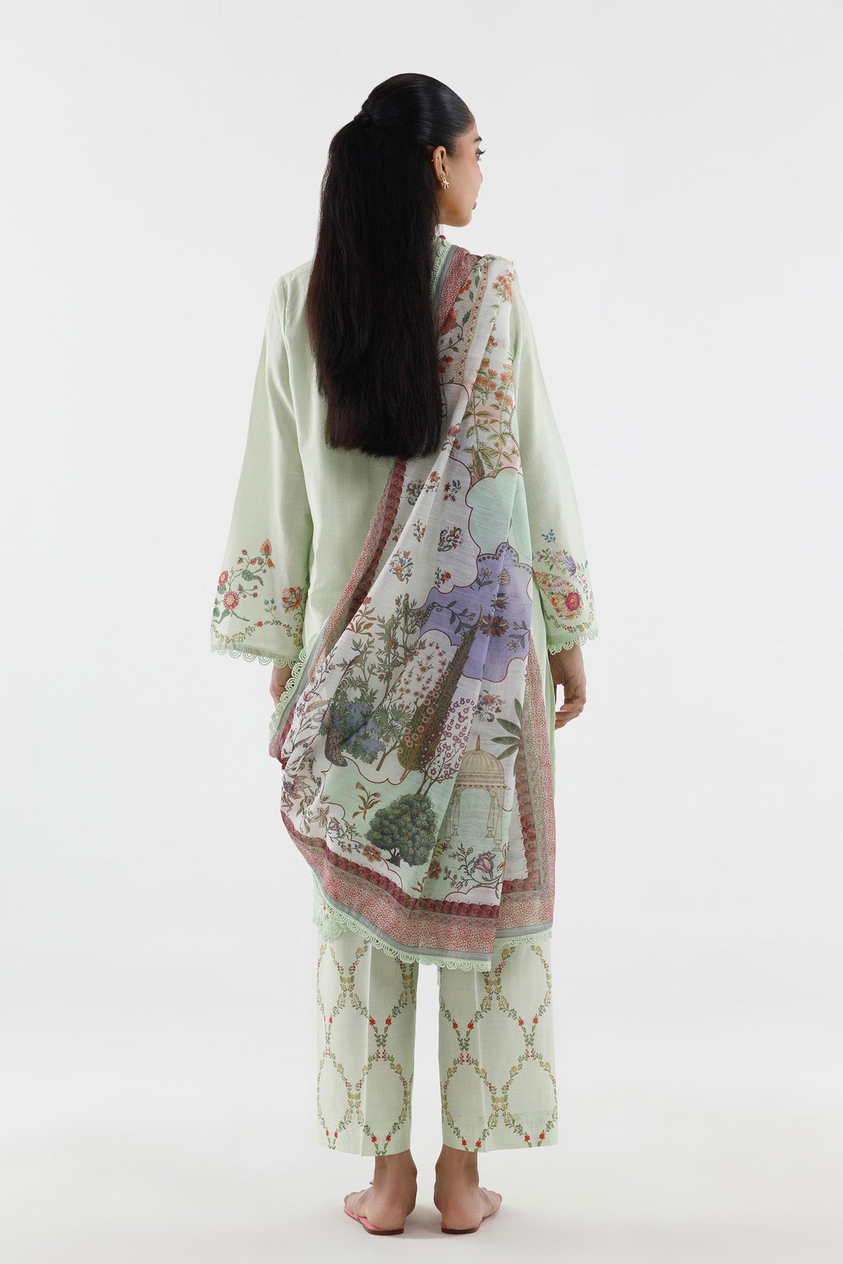 Stitched Printed Lawn Suit