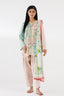 Stitched Embroidered Muzlin Suit