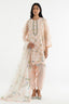 Stitched Embroidered Woven Net Suit