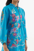 Stitched Embroidered Muzlin Suit