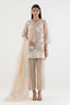 Stitched Embroidered Muzlin Suit
