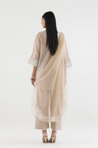 Stitched Embroidered Muzlin Suit