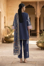 Stitched Embroidered Muzlin Lawn Suit