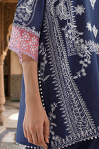 Stitched Embroidered Muzlin Lawn Suit
