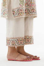 Stitched Embroidered Lawn Suit
