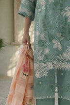 Stitched Embroidered Cambric Suit