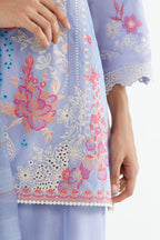 Stitched Embroidered Lawn Suit