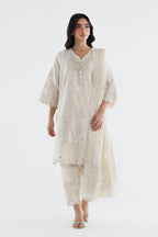 Stitched Embroidered Cambric Suit
