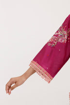 Stitched Embroidered Muzlin Lawn Suit