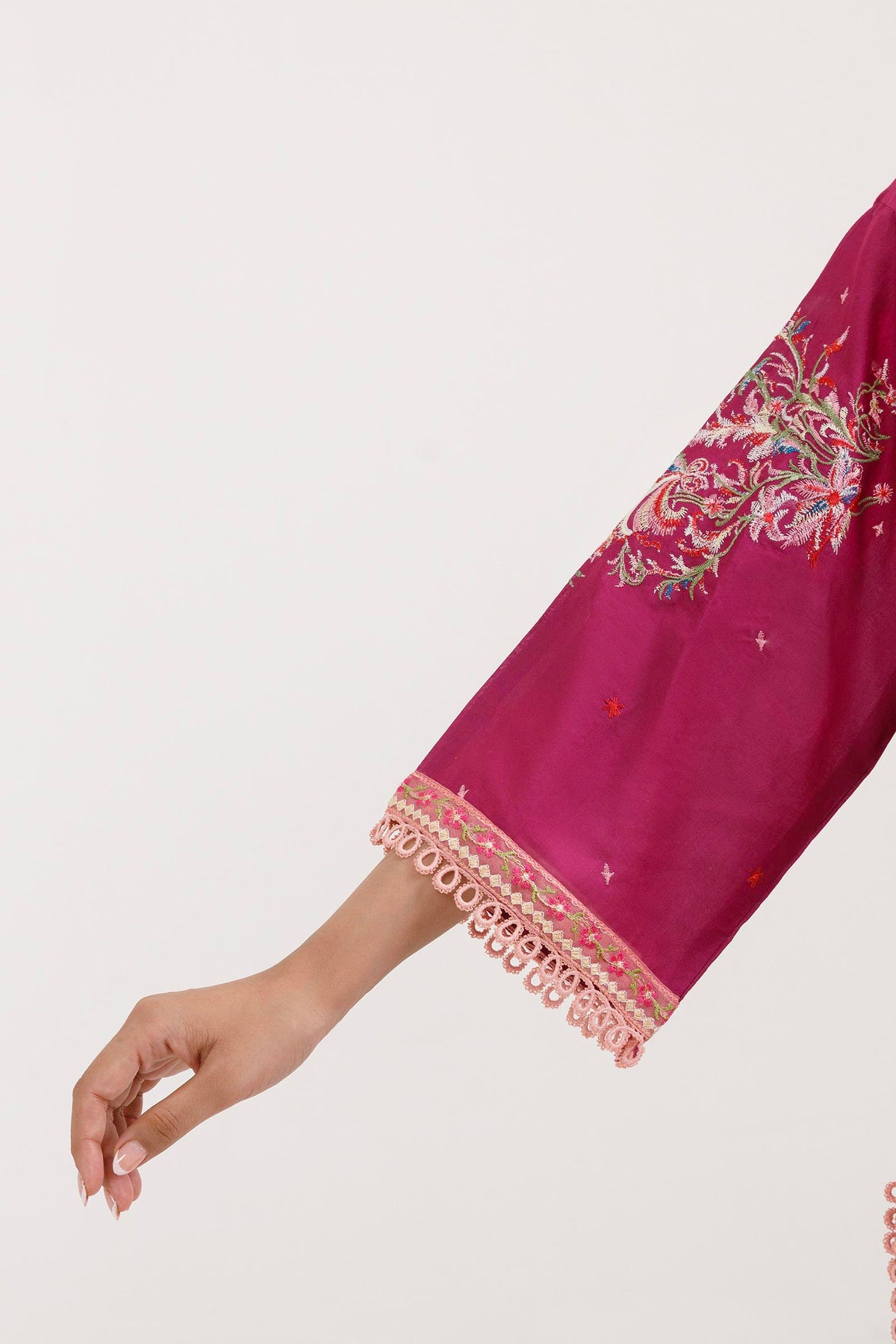 Stitched Embroidered Muzlin Lawn Suit