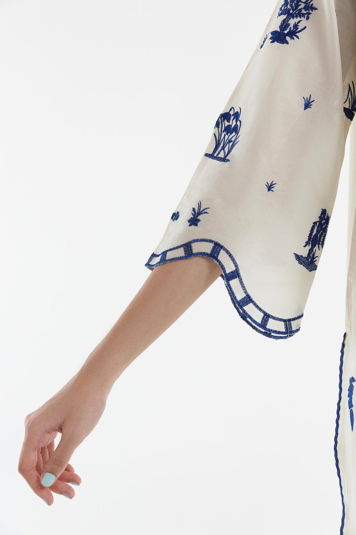 Stitched Embroidered Muzlin Lawn Suit