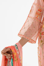 Stitched Embroidered Lawn Suit