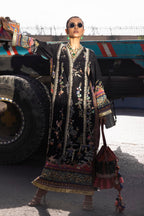 Stitched Embroidered Raw Silk Shirt