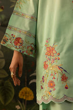 Stitched Embroidered Lawn Shirt + Shalwar