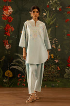 Stitched Embroidered Lawn Shirt+ Shalwar