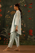 Stitched Embroidered Lawn Shirt+ Shalwar