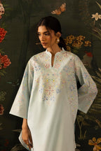 Stitched Embroidered Lawn Shirt+ Shalwar