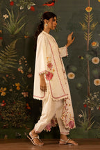 Stitched Embroidered Lawn Shirt+ Shalwar