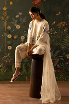 Stitched Embroidered Lawn Shirt+ Shalwar