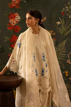 Stitched Embroidered Lawn Shirt+ Shalwar