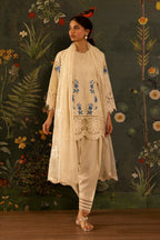 Stitched Embroidered Lawn Shirt+ Shalwar