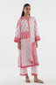 Stitched Embroidered Lawn Shirt+ Culotte