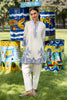Stitched Embroidered Slub Lawn Shirt + Shalwar
