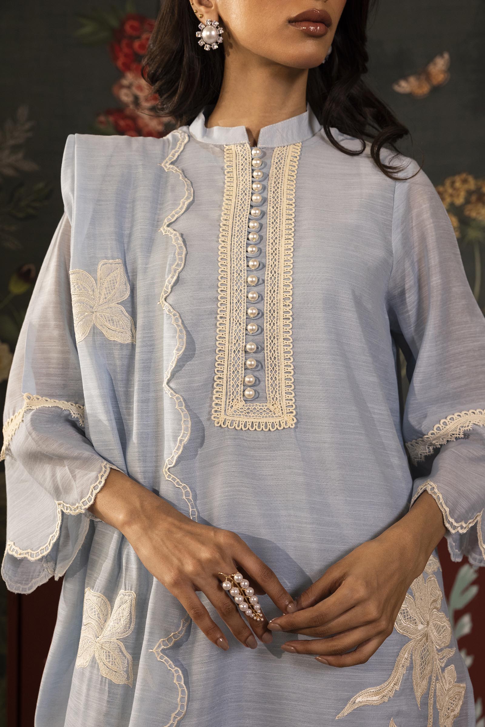 Stitched Embroidered Monark Suit Secondary image