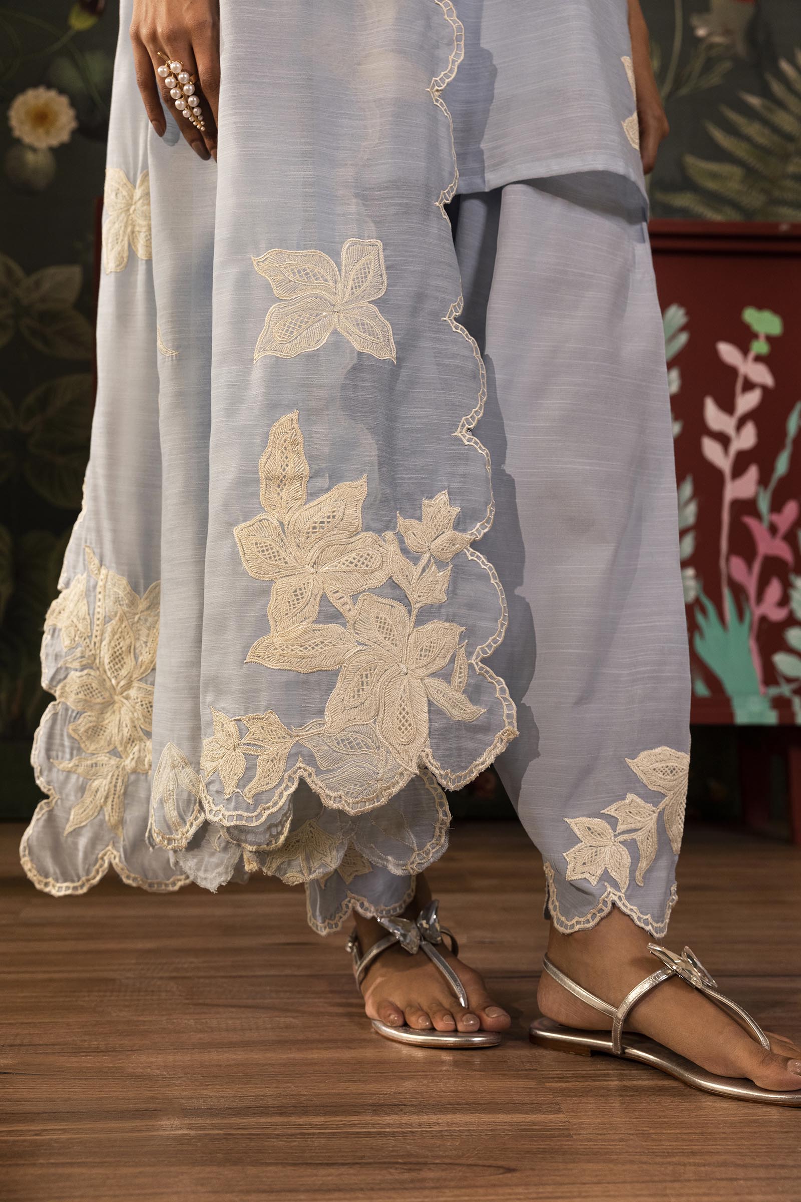 Stitched Embroidered Monark Suit
