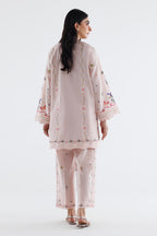 Stitched Embroidered Lawn Shirt+ Culotte