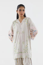 Stitched Embroidered Lawn Shirt+ Shalwar