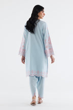 Stitched Embroidered Lawn Shirt+ Shalwar
