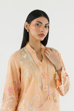 Stitched Embroidered Lawn Shirt+ Shalwar