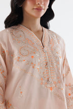 Stitched Embroidered Lawn Shirt+ Shalwar