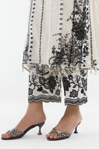Stitched Embroidered Poly Slub Suit