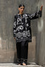 Stitched Embroidered Raw Silk Shirt+ Shalwar
