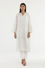 Stitched Embroidered Lawn Shirt+ Culotte
