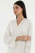Stitched Embroidered Lawn Shirt+ Culotte