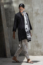 Stitched Embroidered Lawn Suit