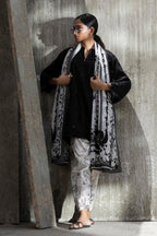 Stitched Embroidered Lawn Suit