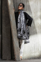 Stitched Embroidered Lawn Suit