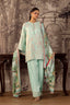 Stitched Embroidered Raw Silk Suit
