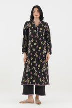 Stitched Embroidered Lawn Shirt+ Culotte