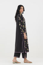 Stitched Embroidered Lawn Shirt+ Culotte