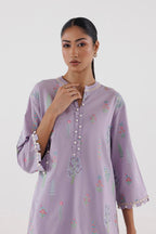 Stitched Embroidered Lawn Shirt+ Shalwar