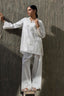 Stitched Embroidered Khaadi Silk Shirt+ Shalwar
